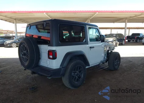 2024 Jeep Wrangler 2-Door Sport S 4X4 из США, поврежденный, VIN 1C4PJXAG1RW272227